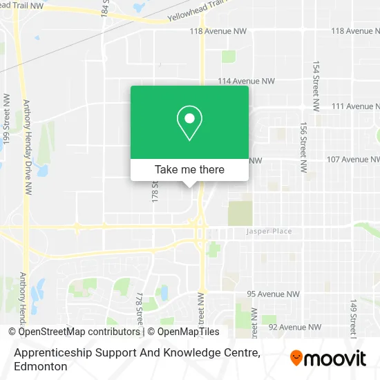 Apprenticeship Support And Knowledge Centre map