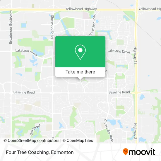 Four Tree Coaching map