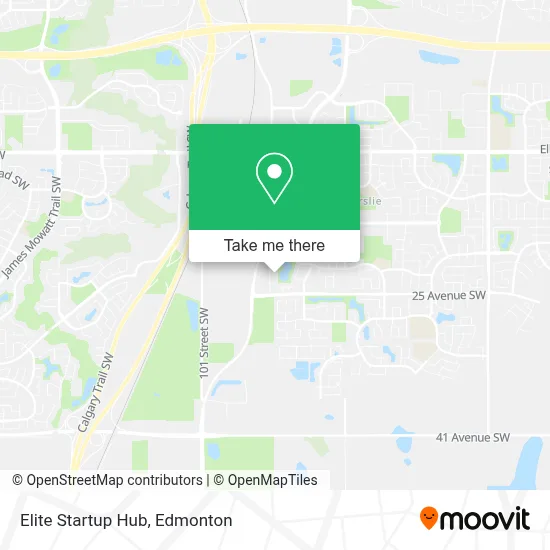 Elite Startup Hub map