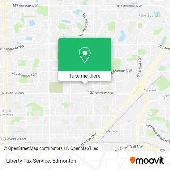 Liberty Tax Service map