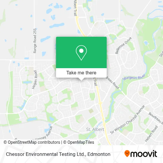 Chessor Environmental Testing Ltd. map