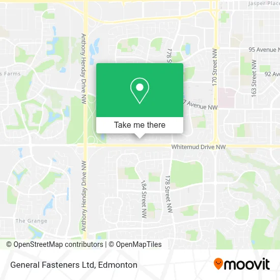 General Fasteners Ltd map