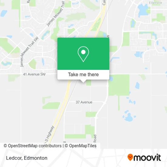 Ledcor map