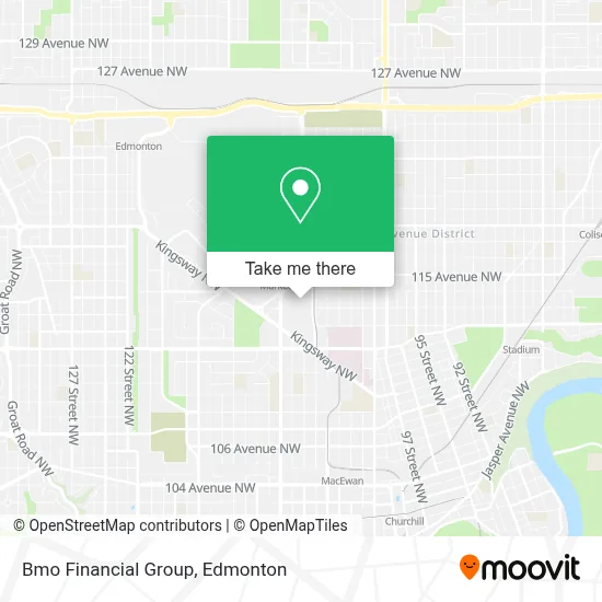Bmo Financial Group map