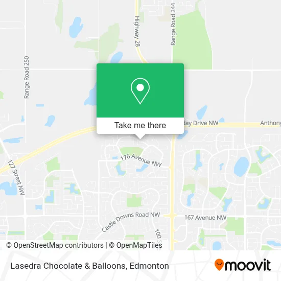 Lasedra Chocolate & Balloons map