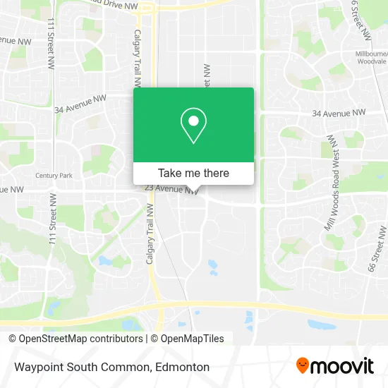 Waypoint South Common map