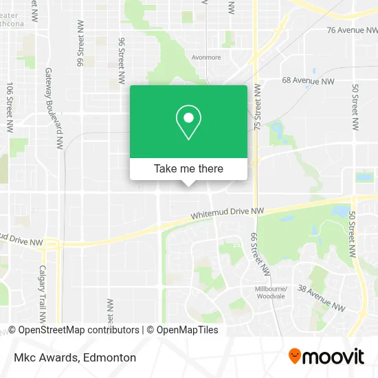 Mkc Awards map