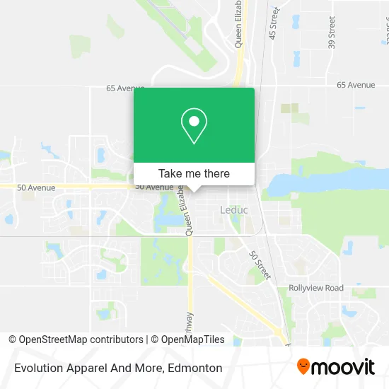 Evolution Apparel And More map