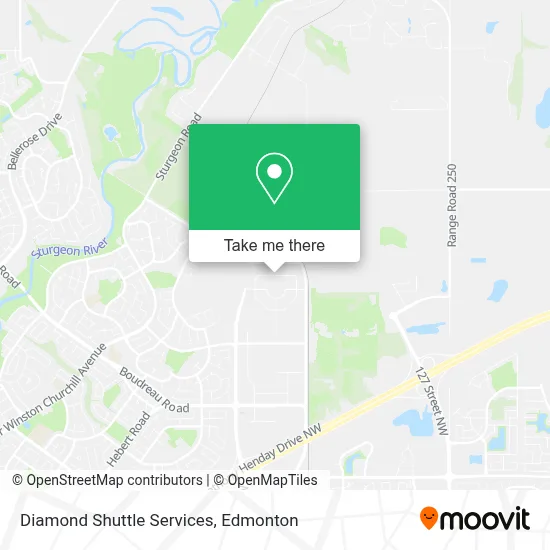 Diamond Shuttle Services map