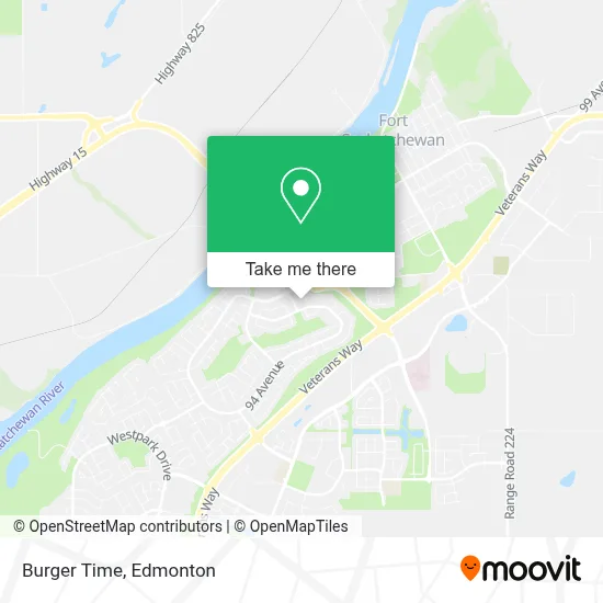 Burger Time map