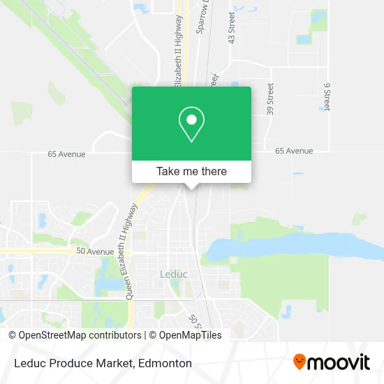Leduc Produce Market map