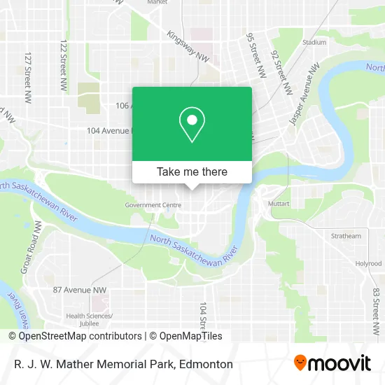 R. J. W. Mather Memorial Park map
