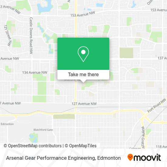 Arsenal Gear Performance Engineering map