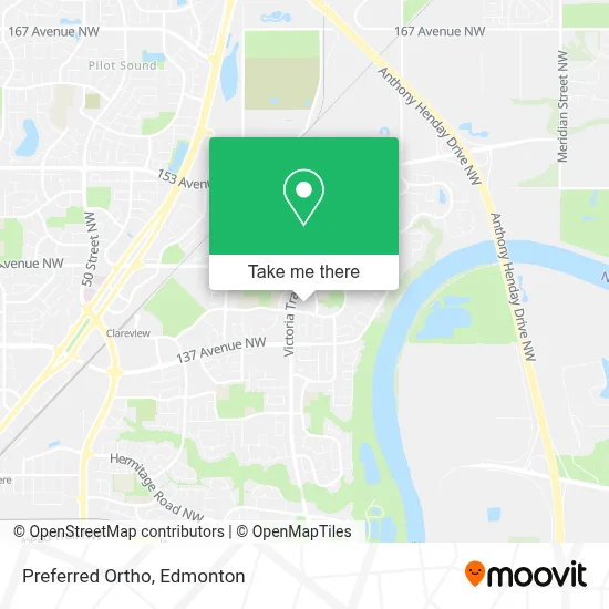 Preferred Ortho map