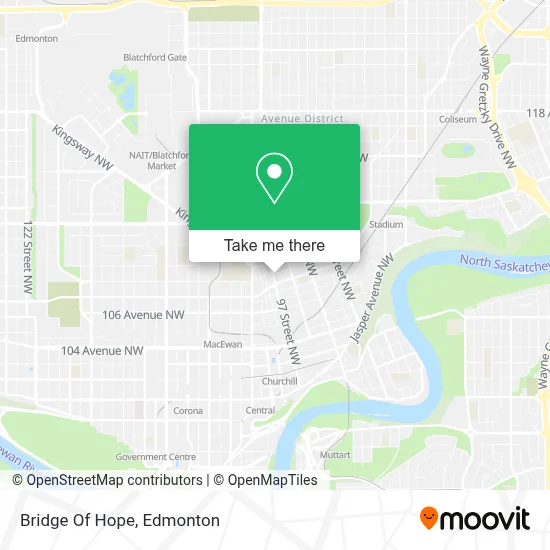 Bridge Of Hope map