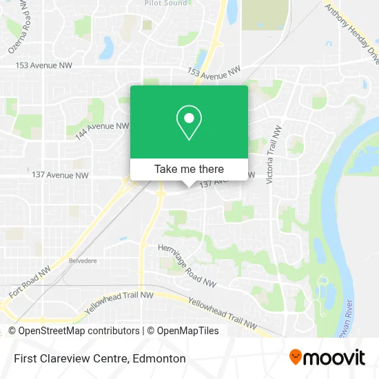 First Clareview Centre map