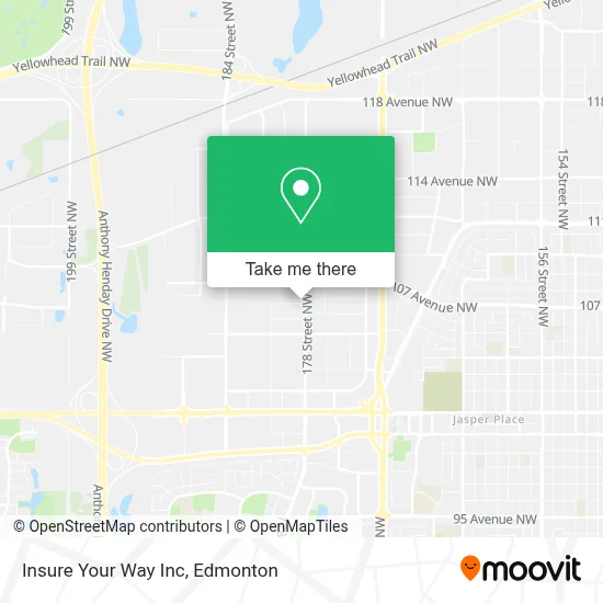 Insure Your Way Inc map