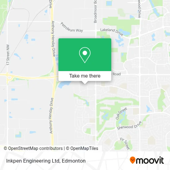 Inkpen Engineering Ltd map