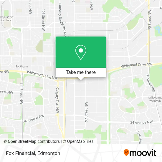 Fox Financial map