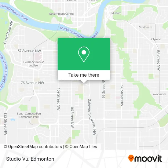 Studio Vu map