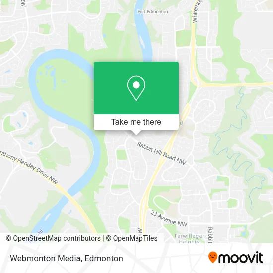 Webmonton Media map