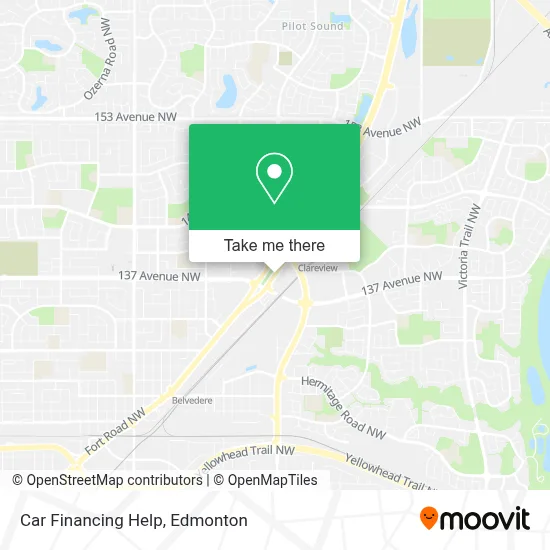 Car Financing Help map