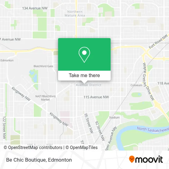 Be Chic Boutique map