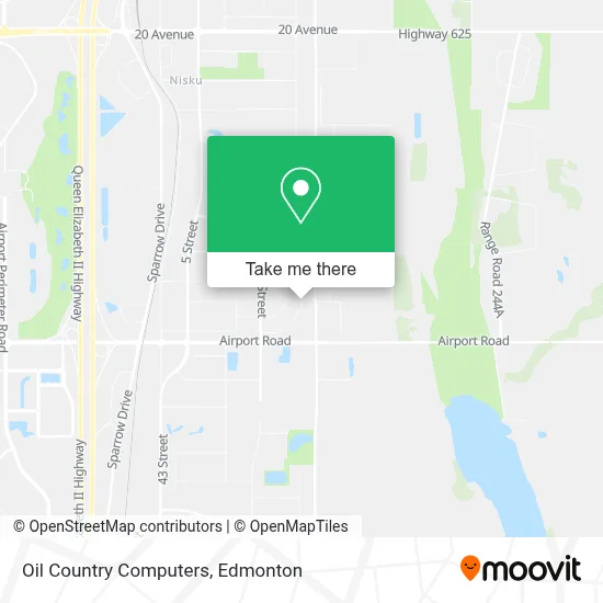 Oil Country Computers map