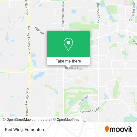 Red Wing map