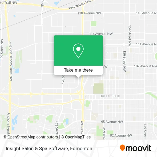 Insight Salon & Spa Software map