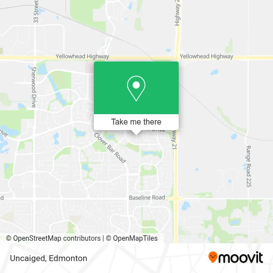 Uncaiged map