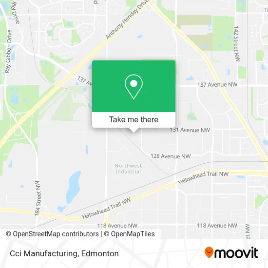 Cci Manufacturing map