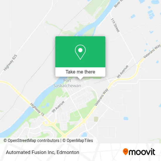 Automated Fusion Inc map