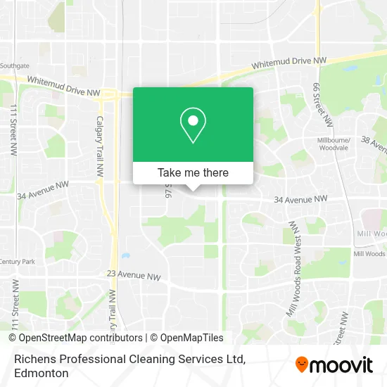 Richens Professional Cleaning Services Ltd map