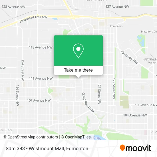 Sdm 383 - Westmount Mall map