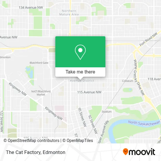 The Cat Factory map