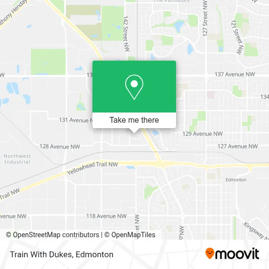 Train With Dukes map