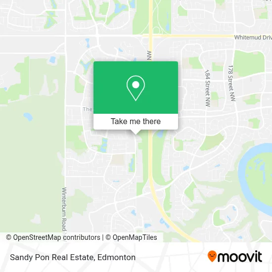 Sandy Pon Real Estate map