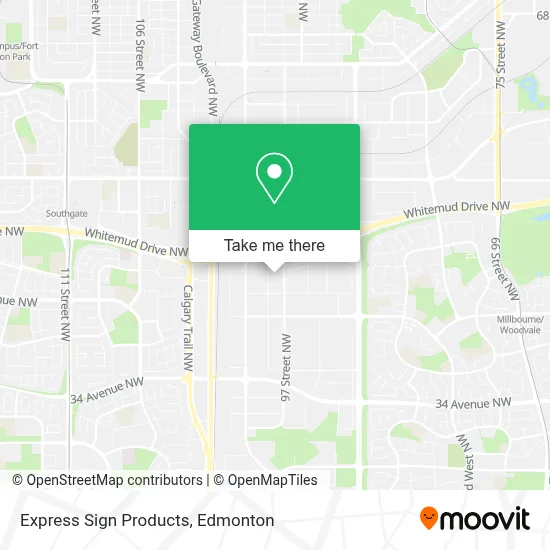 Express Sign Products map