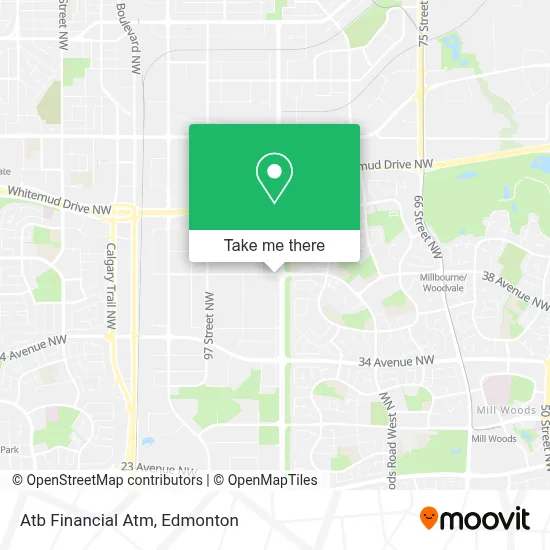 Atb Financial Atm map