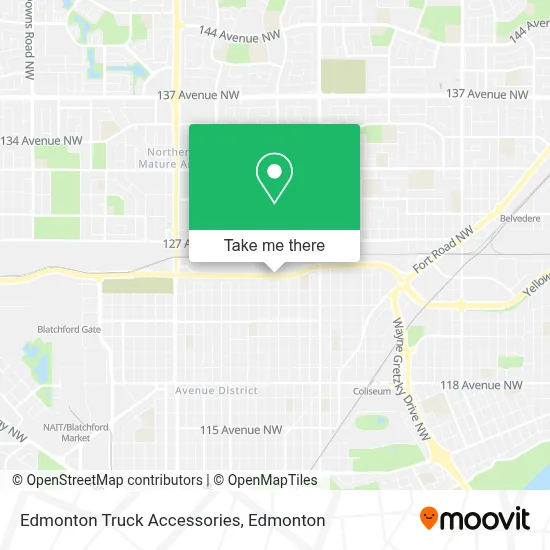 Edmonton Truck Accessories map