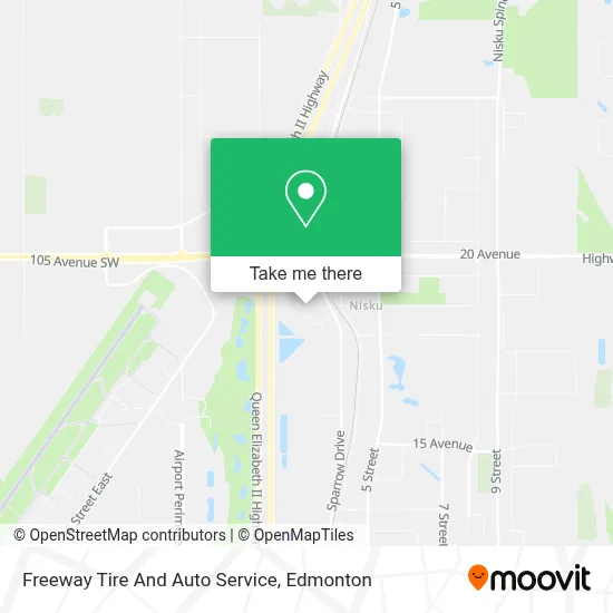 Freeway Tire And Auto Service map