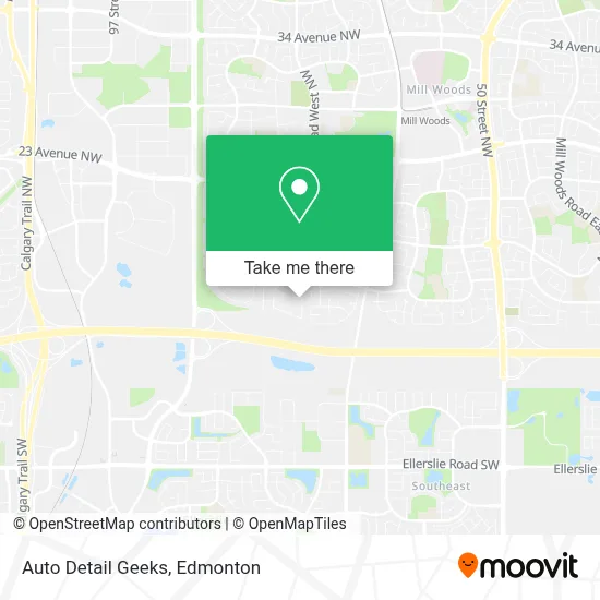 Auto Detail Geeks map