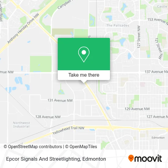 Epcor Signals And Streetlighting map