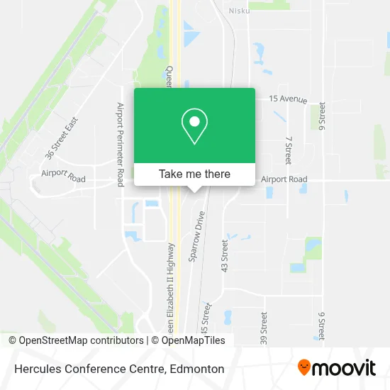 Hercules Conference Centre map