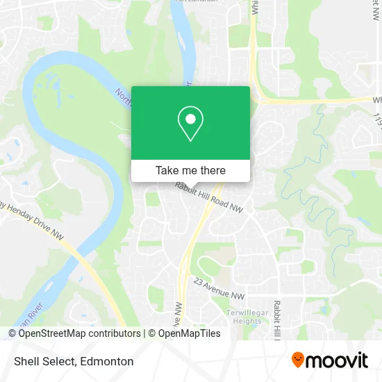 Shell Select map