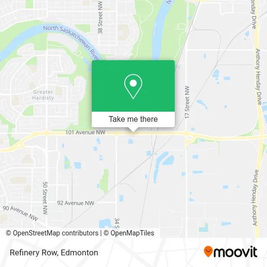Refinery Row map