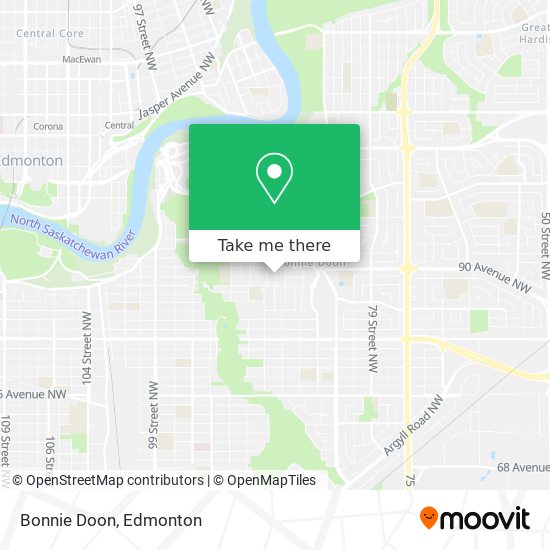 Bonnie Doon map