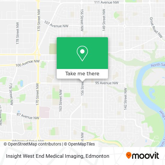 Insight West End Medical Imaging map