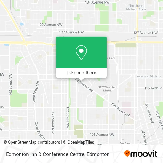 Edmonton Inn & Conference Centre plan